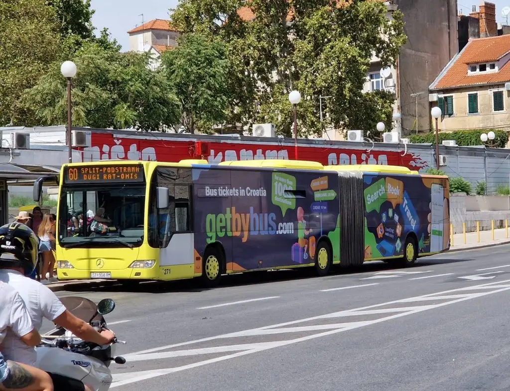 Bus in Split